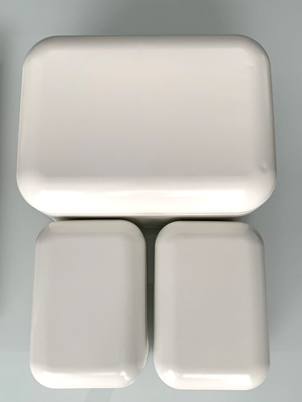 IKEA SNIKA Boxes with Lids (Set of 3)